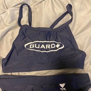 Lifeguard Bikini Women’s Size Small Navy Blue